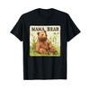 Mama Bear Rocking the Cool Look in Nature T-Shirt