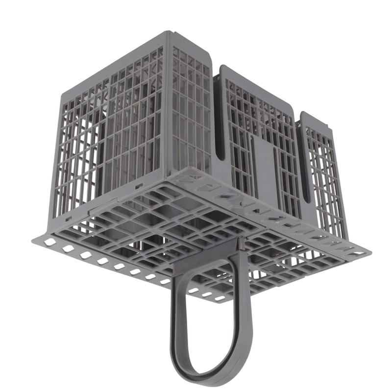 QUAILITAS Dishwasher Cutlery Basket [Grey] – Replacement Cutlery Basket for
