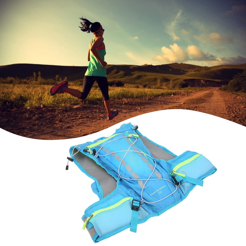 Alomejor Running Hydration Backpack Vest Outdoor Cycling Hydration Backpack Marathoner