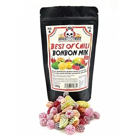 Best of Chilli Candy Mix - from Mild to Extra Sharp - 200 g RED DEVILS TASTE