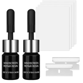 BAYANSILU Windshield Repair Kit – Best Car Crack & Chip Repair Kit for Windshield, Glass Chip Filler, Cracked Windshield Repair