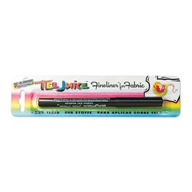 Jacquard Tee-Juice Black Fabric Marker Fine Tip Pen