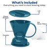 Clever Coffee Dripper and Filters, Large 18 oz| Barista's Choice|