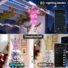 LightingWill Smart Christmas Tree Topper, Light Up 3D Angel Tree