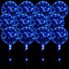 12 Packs LED Balloons Birthday Christmas Party Light Up Balloons