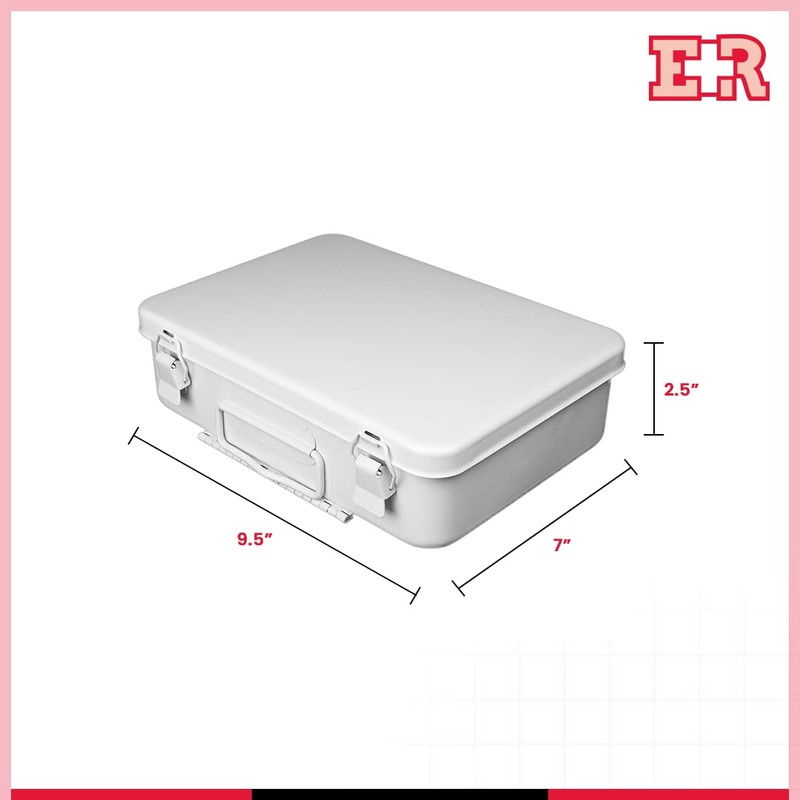 Ever Ready First Aid Metal Case, No.16-H – 9.5” x