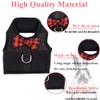 ASOCEA Adjustable Bunny Harness and Leash Breathable Mesh Vest Harness