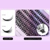 Kit De Extensión De Pestañas Diy Mink Racimos Pestañas Mix