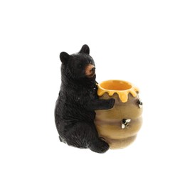Distinctive Designs Black Bear Honey Pot Planter (Mini - 3" H)