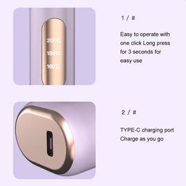 SUIOPPYUW Compact Hair Comb Convenient Styling for Busy Lifestyles Coated Styling Does Not Harm Hair ABS Travel Straight Hair Comb, Blue