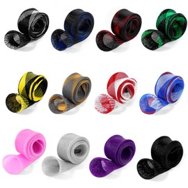 KPEPIX 12PCS Fishing Rod Sleeve Without Lanyard - Fishing Pole Sleeve Fishing Rod Cover for Spinning Rod, Baitcasting Rod, Casting Rod, Sea Fishing Rod, Fly Rod and Sea Fishing Rod-Fishing Rod Sock