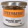 Steenbergs Organic Ground Mace Powder Standard Jar - 40g