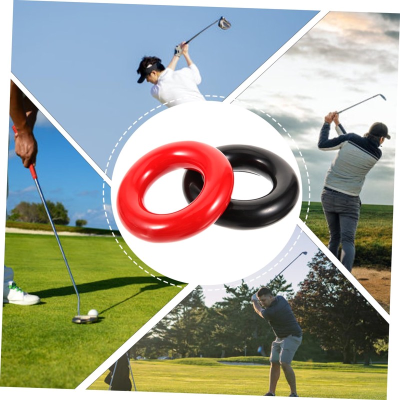 Kisangel Golfing Weighted Rings Set Iron Golf Swing Ring Training