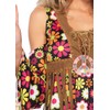 Leg Avenue Women's 2 Pc Starflower Hippie Costume with Dress,