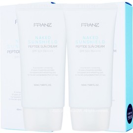 Franz Naked Sunshield Peptide Sunscreen 50ml x2 / 프란츠 네이키드 선쉴드 펩타이드 선크림 50ml x2개
