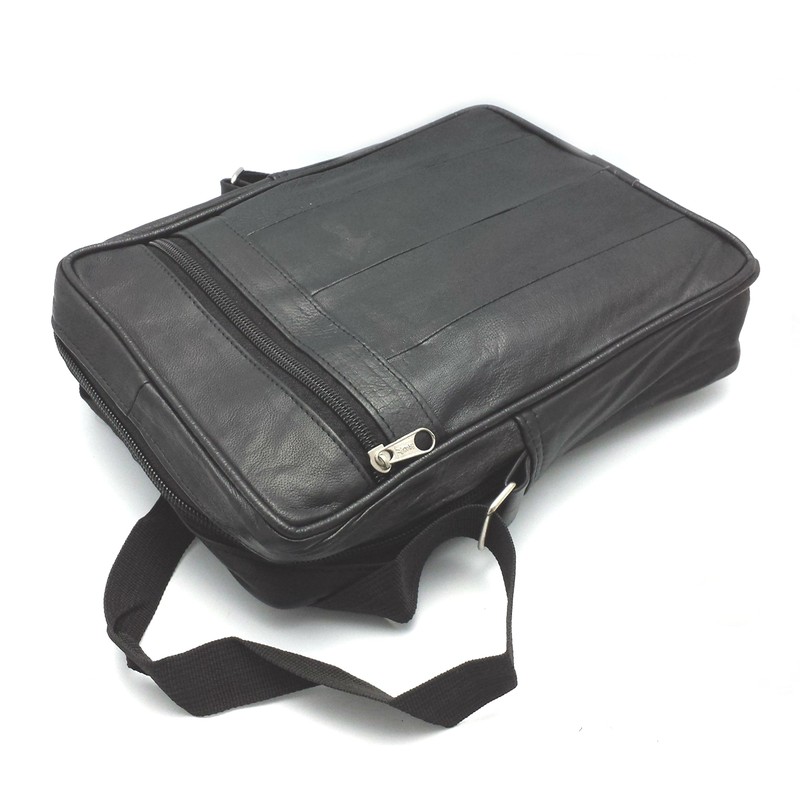 ODS:UK® Mens/Ladies Real Leather Travel Shoulder Man Bag Cross Body