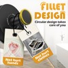 YOHOM Vacuum Suction Cup Hooks Towel Holder Stainless Steel for