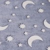 1.5x2m Luminous Blanket Double Side Flannel Star Moon Design Soft