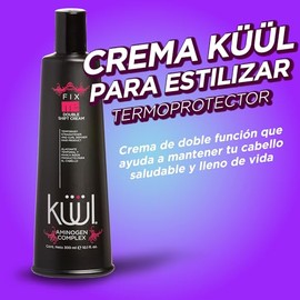 KL - Fix Me Double Shift Cream 300 ml, Crema para Cabello, para Estilizar, Alacia Temporalmente y Marca Rizos, para Todo Tipo de Cabello, para Uso... 