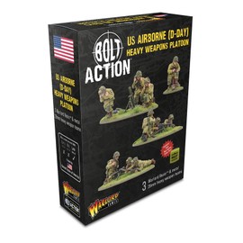 US Airborne (D-Day) Heavy Weapons Platoon 28mm Scale Miniatures for Bolt Action Highly Detailed World War 2 Miniatures