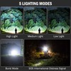 Lylting Rechargeable Flashlights High Lumens, 4 Pack 99,000 Lumens Led