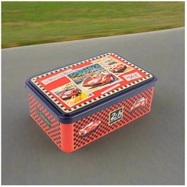 La Sablésienne, 24h du Mans, 1962 Edition, French Butter Shortbread Cookies in Collectible Tin, 10.5 Oz, Imported