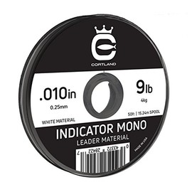 (.25cm / 4.1kg, White) - Cortland Indicator Mono