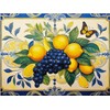 Fruit Bouquet Pattern A948 Accent Tile Mural Kitchen Bathroom Wall
