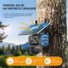 Encubierto Camara Solar 4g Chip Sim 4mp Alarma Ptz Ubox