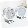 ULTECHNOVO 2 Pcs Led Motorbike Headlights Waterproof Bright Easy to