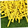 WOONEKY 100pcs Golf Tees Wooden Yards for Tee Box Friction