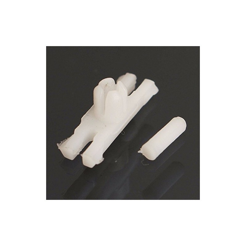 C-FUNN 10Psc Side Door Trim Moulding Strip Plastic Clips For