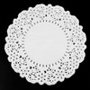 150 pcs White Lace Paper Doilies Disposable Oil-absorbing Decorative Tableware