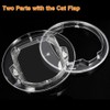 Madezz Cat Flap Door, 4 Way Locking Cat Doors, Small