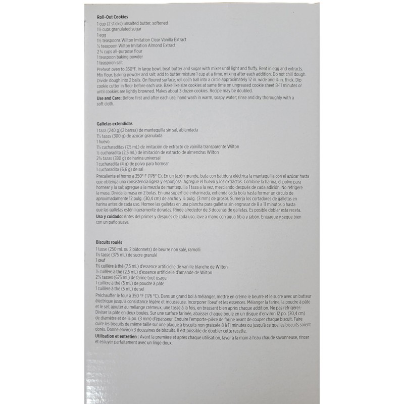 Wilton Baking 101 Count Plastic Cookie Cutters