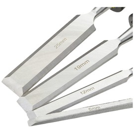 Blue Spot 28004 Chisel Set with Double Colour Handle (4 Pieces)