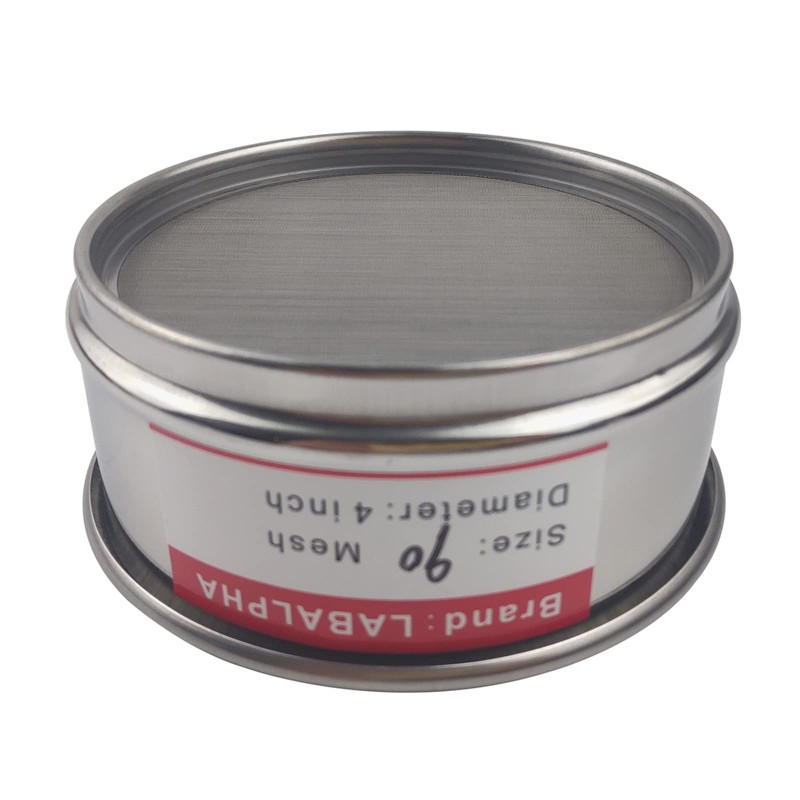 LABALPHA 90 Mesh Lab Sieves, Test Sieve #90 Mesh, 4''