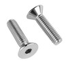 SZJIUZYD #6-32 x 3/8" Flat Head Socket Cap Screws Countersunk