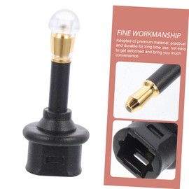 CAXUSD Optical Audio to 3.5mm Jack 5pcs Set Digital Audio Converter Universal Headset for