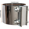 Exhaust Band Clamps 4 Inch Butt Joint Exhaust Pipe Muffler