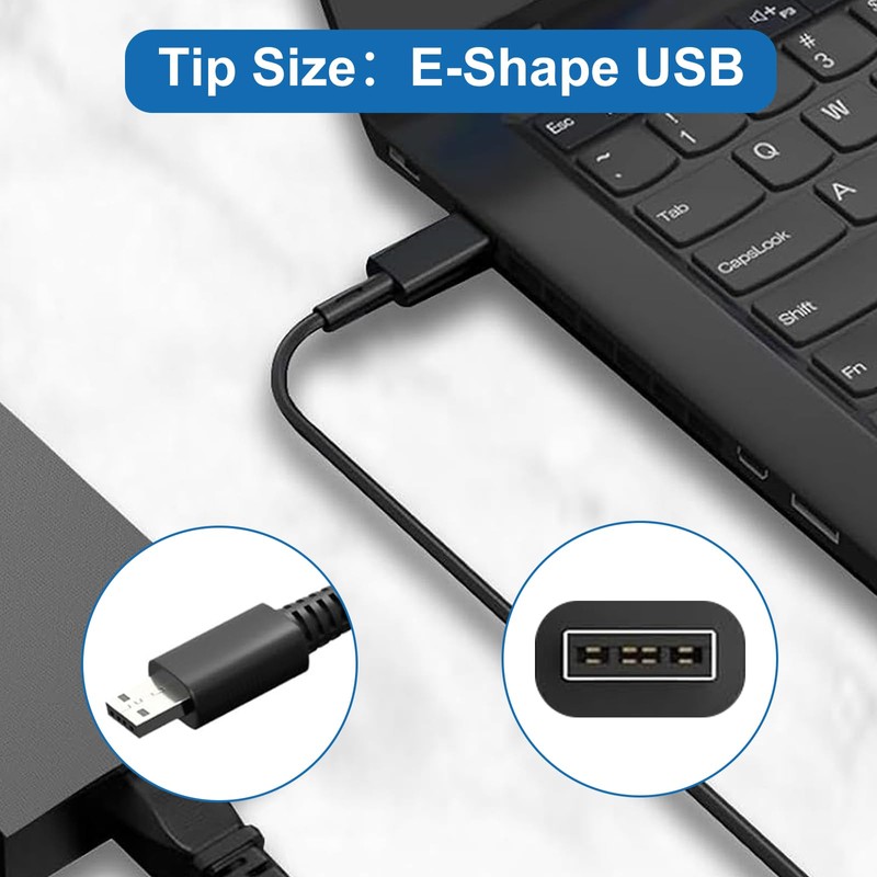 240W USB Tip Laptop Charger for MSI GE76 GE66 Raider