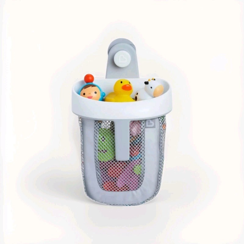 Munchkin Super Scoop Hanging Bath Toy Organizer &Storage with Drying