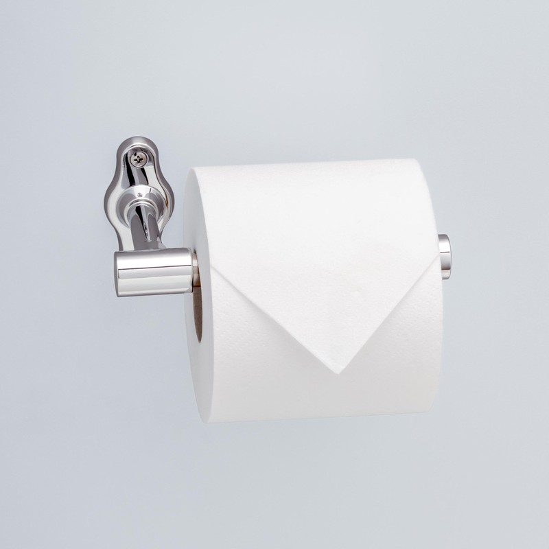 Franklin Brass Calloway (1-Pack) Toilet Paper Holder Polished Chrome Euro