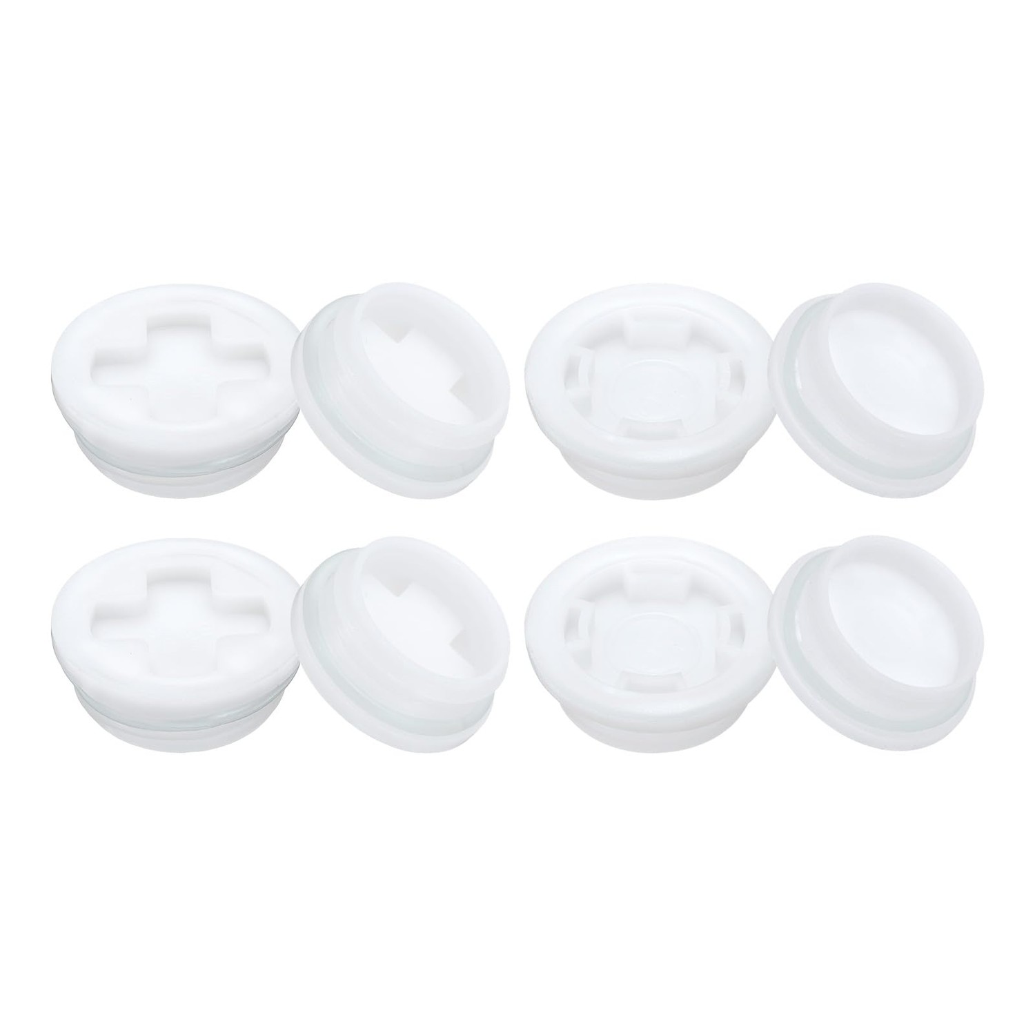 uxcell Bung Cap, 2'' Drum Bung Cap with Silicone Seals Rings, 4Pcs ...