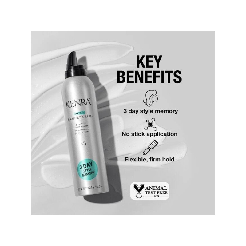 Kenra Nitro Memory Creme Firm Hold #18 8 oz