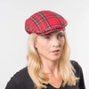 Lipodo Tartan Plaid Flat Cap Women's/Men/Children – Flat Cap Made