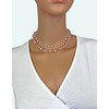 Hand Crafted Semi Precious Stone or Cultured Freshwater Pearl Collar