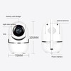 Baby Monitor 360 Degree Panning 65 Degree Vertical 1080P Night