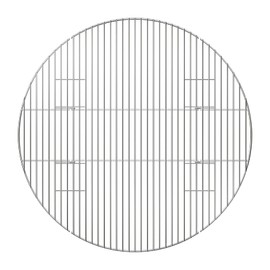 onlyfire Foldable Fire Pit Cooking Grates for Grilling, BBQ Solid Stainless Steel Rods for Outdoor Camping, 30-inch