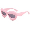 Melpomenia Trendy Lip Y2k Sunglasses for Women Men Fashion Cat